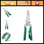 18-IN-1 Foldable Wire Stripper & Electric Measurement Tool, Dual Alarm Pliers,. Fixed Price $31.99.