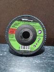 Forney 71985 Zirconia Aluminum 40-GRIT 13,300 Rpm Blue Flap Disc 4-1/2 Dia. In.. Fixed Price $11.79.