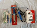 60W Iron Kit With Desoldering Pump, Stand, Accessories. Fixed Price $19.99.