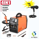 Hitbox 4 Gasless Mig Welder Stick Lift Tig Welding Machine 10FT Spool Gun. Fixed Price $185.99.