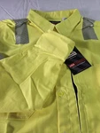 Bulwark Fr Fire Resistant Shirt Men Xxl Reg Yellow Gray Type Class 3 Level 2. Fixed Price $49.95.