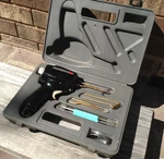 Vtg Sears Roebuck Craftsman 200 Heavy Soldering Gun 758.52810 W/ Permanex Case. Fixed Price $54.95.