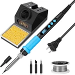 Soldering Kit, 100W High Power Iron, Fast Heating, Digital Displa. Fixed Price $42.99.