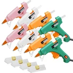 Hot Glue Gun Kit With 40 Sticks And Anti-scalding Nozzles, 8 Pack Fast P.... Fixed Price $36.23.