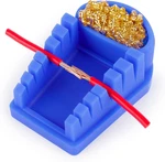 S200 Blue Heat-resistant Silicone Soldering Wire Holder With Brass Wool Cleaner,. Fixed Price $25.39.