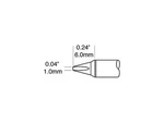 Metcal STTC-825P Cartridge, Chisel, Power, 1MM (0.039 In). Fixed Price $44.40.