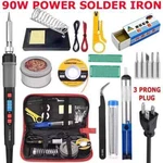 90W Electric Iron Welding Gun Tool Kit Wire Desoldering Pump. Fixed Price $23.95.
