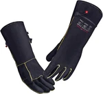 932 Leather Welding Gloves For Women Man, Heat Resistant Fire Long Sleeve. Fixed Price $21.28.