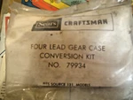 Craftsman Lead Gear Conversion Kit 79934. Fixed Price $20.00.