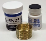 Harris 45K Safety-silv Brazing Alloy 45% Silver 1 Troy Ounce W/ Flux. Fixed Price $85.96.