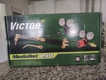 Victor 0384-2540 Medalist 250 Acetylene Cutting Welding Torch Outfit. Fixed Price $280.00.