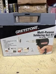 Greystone Multi-purpose Soldering Gun Kit 100/140 Watts SG303K Mint Condition. Fixed Price $34.00.