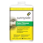 Sunnyside 30432 Paint Thinner, 1/4 Gal., Solvent Base. Fixed Price $11.19.