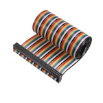 Uxcell Idc Rainbow Wire Flat Ribbon Cable A-type Fc/fc 60P, Multicolor. Fixed Price $16.73.