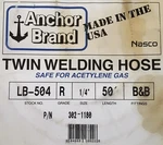 Anchor Brand Twin Welding Hose. Fixed Price $60.00.