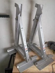 Werner Ladder Jack AC10-14-02S Short Body 2-RUNG Aluminum 14" Stage Set Of *ec. Fixed Price $99.99.