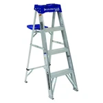 Louisville AS2104 Ft Aluminum Stepladder, 250 Lb Capacity. Fixed Price $103.99.