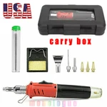 Welding Kit Torch Pen Tool New HS-1115K 10 Butane Gas Soldering Iron. Fixed Price $29.99.
