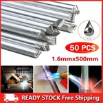 50PCS Aluminum Brazing Solution Welding Flux-cored Rods Low Temperature Wire. Fixed Price $7.59.