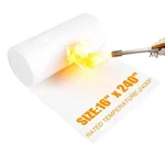 Kaowool Ceramic Fiber Insulation Blanket 1/4" Thick X 16" 240" 2400F Firepr.... Fixed Price $87.49.
