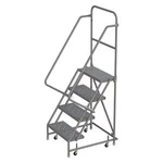 Tri-arc WLSR104246 76 H Steel Rolling Ladder, Steps, 450 Lb Load Capacity. Fixed Price $749.99.