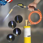 Mapp Map-pro Propane Self-igniting Gas Welding Turbo Burner Torch & 5' Hose Kit. Fixed Price $38.00.