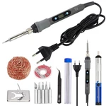 80W Digital Electric Soldering Iron Adjustable Temperature Welding Repair Tool. Fixed Price $21.99.