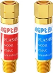 Agptek Oxygen Acetylene Flashback Arrestors Set Regulator End 9/16-18 Copper. Fixed Price $34.52.
