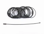 Yueton 20PCS Stainless Steel Wire Keychain Cable Ring One Size, Gun Black. Fixed Price $16.11.