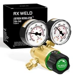 Rx Oxygen Regulator Welding Gas Gauges Cga 540 Inlet For V-style.... Fixed Price $46.87.