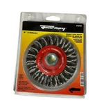 Forney 72759 4 Coarse Twisted Wire Wheel Brush 5/8 -11 Arbor 20000 Rpm New. Fixed Price $16.99.