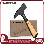 Arccaptain Welding Chipping Hammer 14OZ Slag Removal Tool Dual-head Alloy Steel. Fixed Price $14.99.