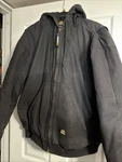 Berne Heartland Hooded HJ375MGN Washed Duck Insulated Bark Sz Xl Work Jacket. Fixed Price $39.99.