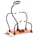 Vevor Magnetic Helping Soldering STATION,4 Flexible Arms Third. Fixed Price $59.59.