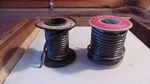 Pair Of Vtg Standard Solder Wire Easy Flow Resin Core Radio & Acid 40/60. Fixed Price $39.00.
