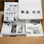 Aven 26800B-534 Double Arm Boom Stand W/ Heavy Metal Base. Fixed Price $300.00.