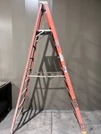 Werner 8FT Fiberglass Platform Step Ladder (14 Reach Height) 300LB Capacity. Fixed Price $250.00.