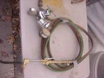 Cutting Torches Gauges By Airco, Hose ,torch Flame M# VTHM22. Fixed Price $130.00.