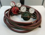 Smiths H67K And Usg BU-2581-AQ Welding Gauges With 25FT Hose. Fixed Price $159.99.