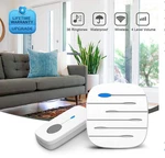 Wireless Doorbell, Gatesea Waterproof Chime Kit With Led Flash By Ming. Fixed Price $19.99.