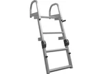 Extreme Max 3006.8878 Deluxe Welded Aluminum Folding Dock/pontoon Ladder 3-STEP. Fixed Price $136.32.