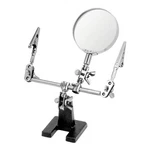 Helping Hand Magnifier Magnifying Glass Jewelry Clamp Holder Soldering Stand. Fixed Price $11.99.