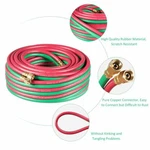 100FT 1/4" Twin Welding Oxygen Acetylene Torch Cutting 300PSI Hoses. Fixed Price $102.99.