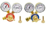 Solid Brass Oxygen & Acetylene Regulators 4 Welding Fit Victor Gas Torch Cutting. Fixed Price $42.90.