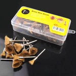 45PCS Brass Wire Drill Wheel Polishing Mix Brush For Rotary Tool Rust Removal. Fixed Price $13.99.