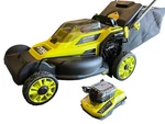 Ryobi One+ Hp 18V Brushless 16 In. Cordless Battery Walk Behind Push Lawn Mower. Fixed Price $199.95.