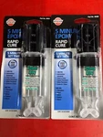 Versachem 46409 Clear 5-MINUTE Epoxy 25ML Dev Tube For Glass Metal Rubber Wood. Fixed Price $20.99.