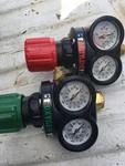New Genuine Victor Guages ESS3-125-540 Oxygen & ESS3-15-510 Aacetylene. Fixed Price $200.00.