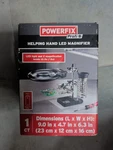 Powerfix Profi Helping Hand Led Magnifier. Fixed Price $12.00.