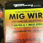 New Forney 42286 Welding Wire 10 Lb Spool .030 Mig Welder 8909814. Fixed Price $41.40.